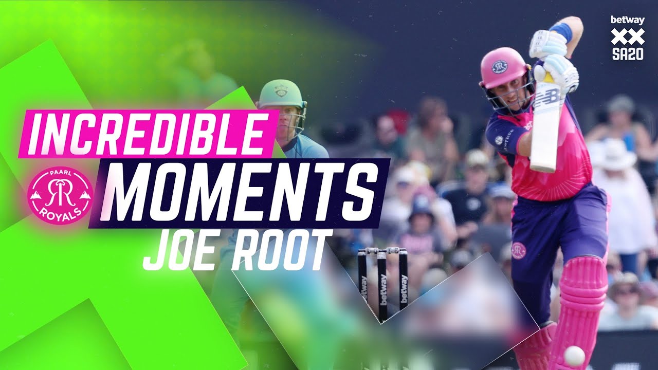 A batting masterclass from Paarl Royals' Joe Root | Incredible Moment | Betway SA20