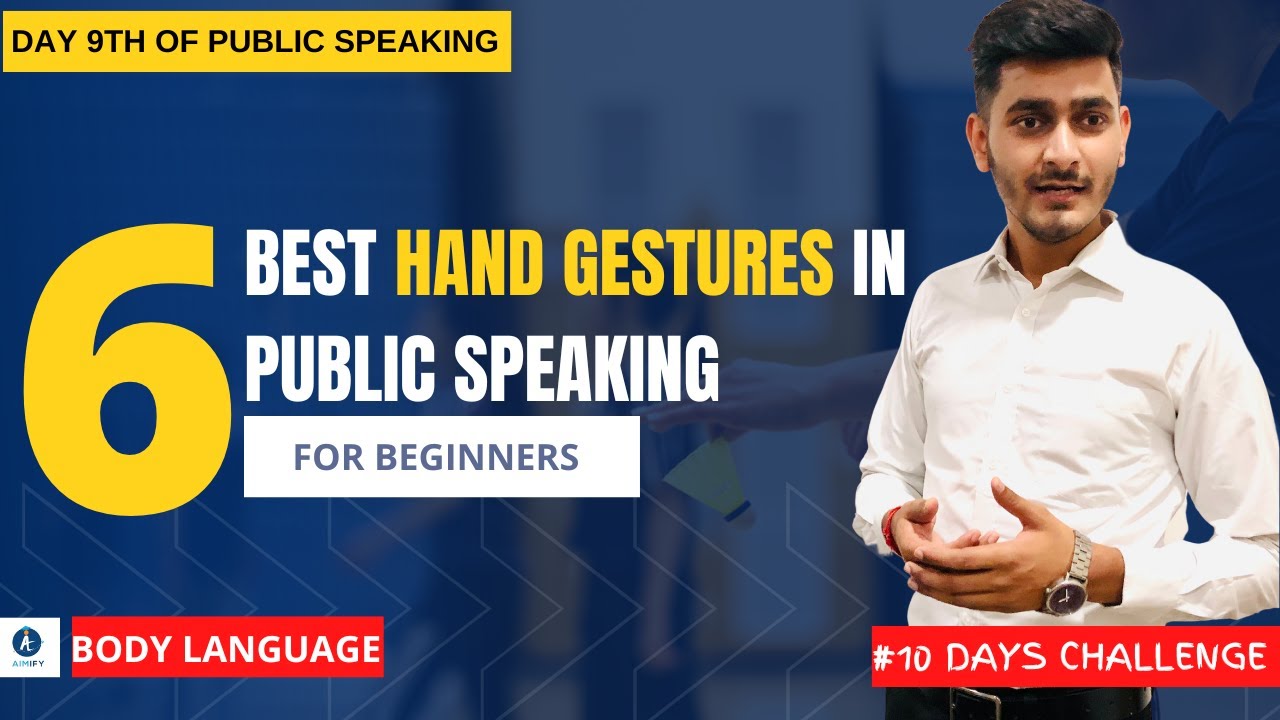 Best hand gestures in public speaking. 9th day of public speaking. 10 days challenge.