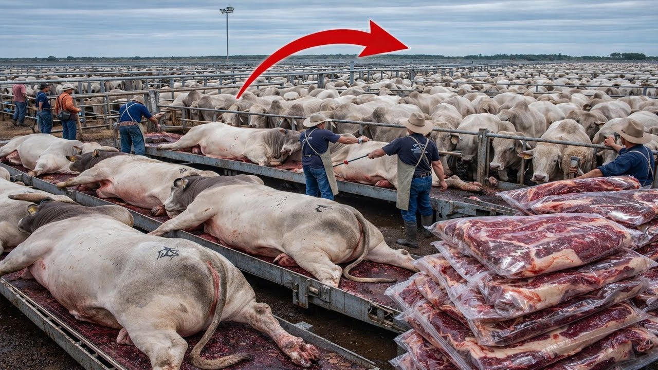 Proceso de producción de carne de res en Australia: 9,1 millones de vacas, un solo sistema