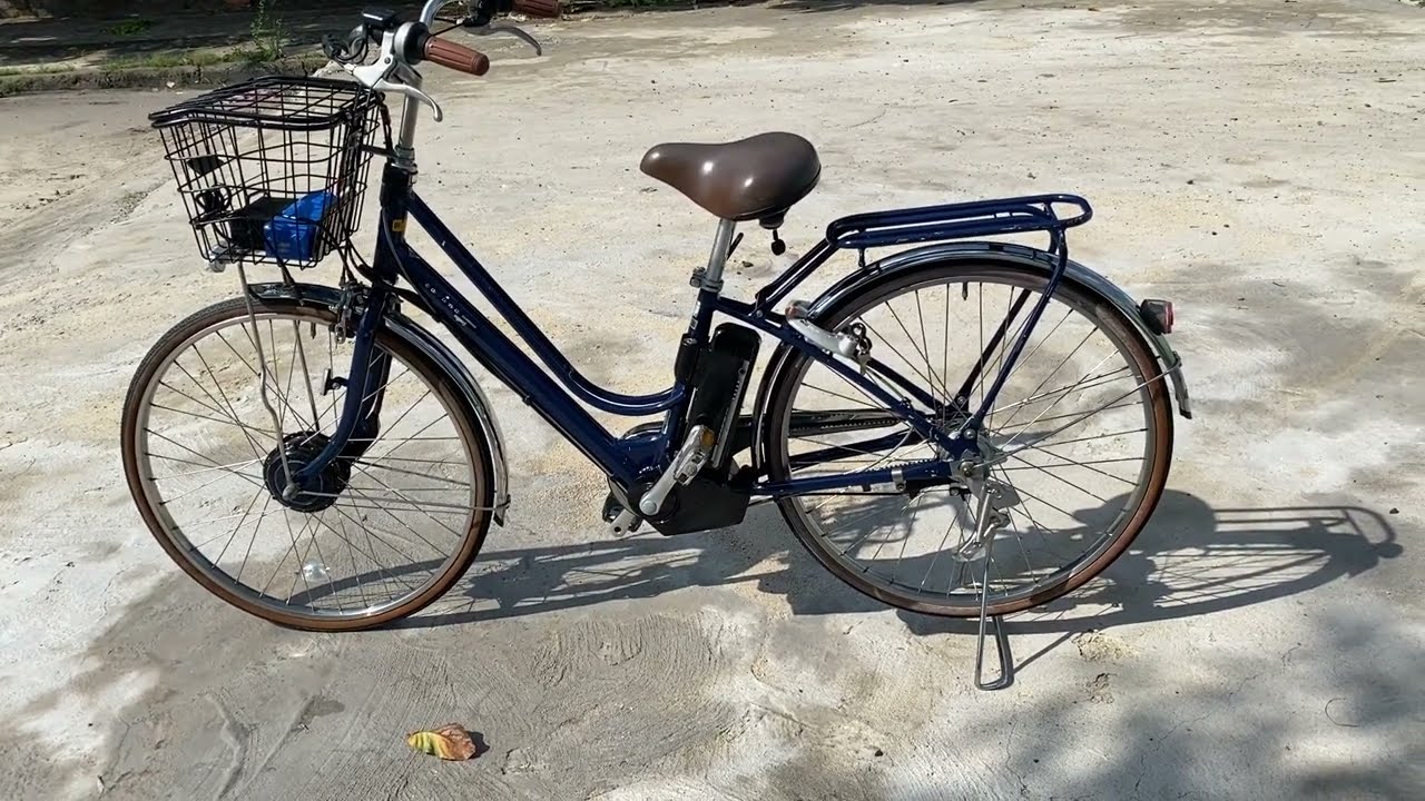X601 : Xe đạp điện Yamaha trợ lực 36V h&agrave;ng Nhật cũ