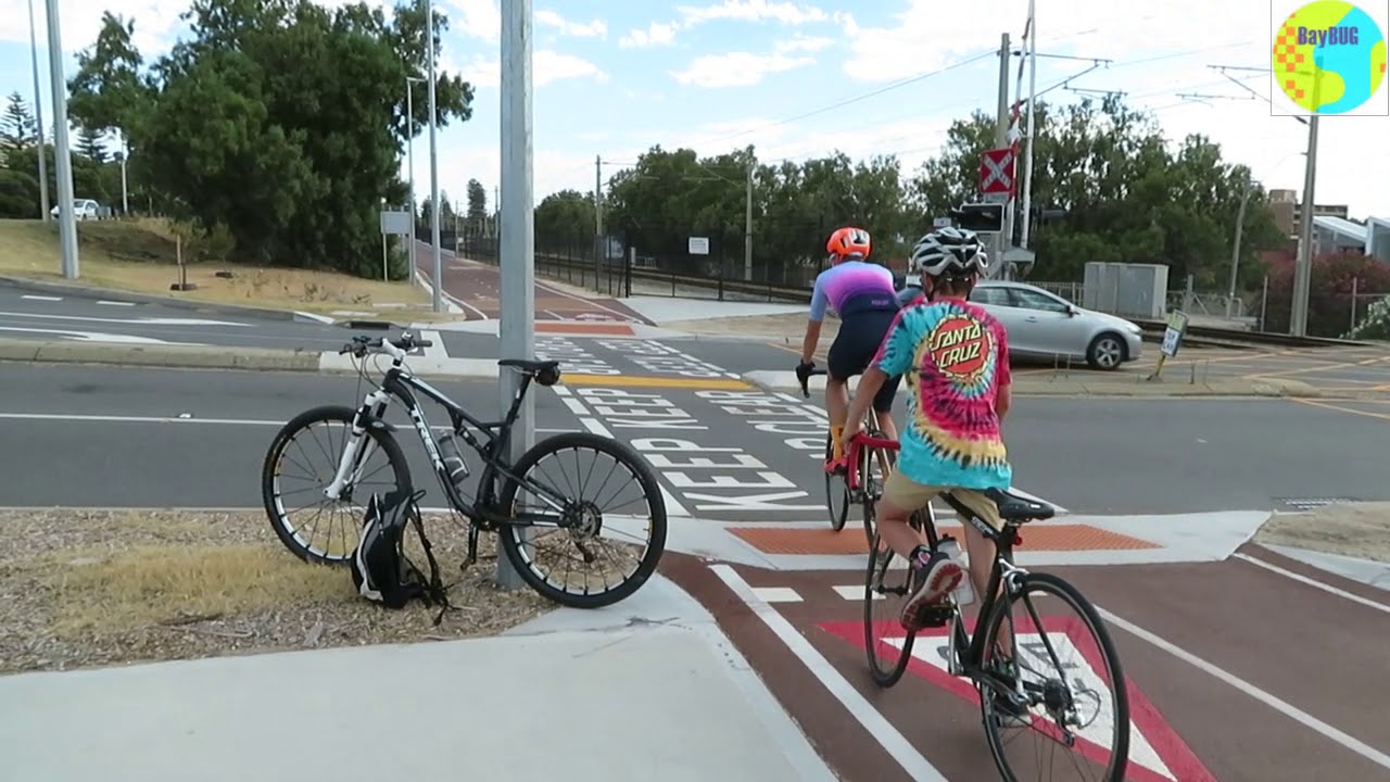 The different types of bike path in Perth