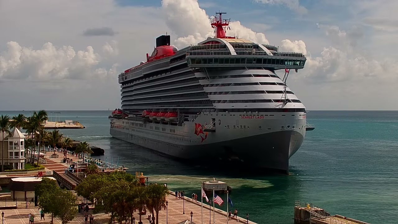 Scarlet Lady departs Key West 7/13/2023