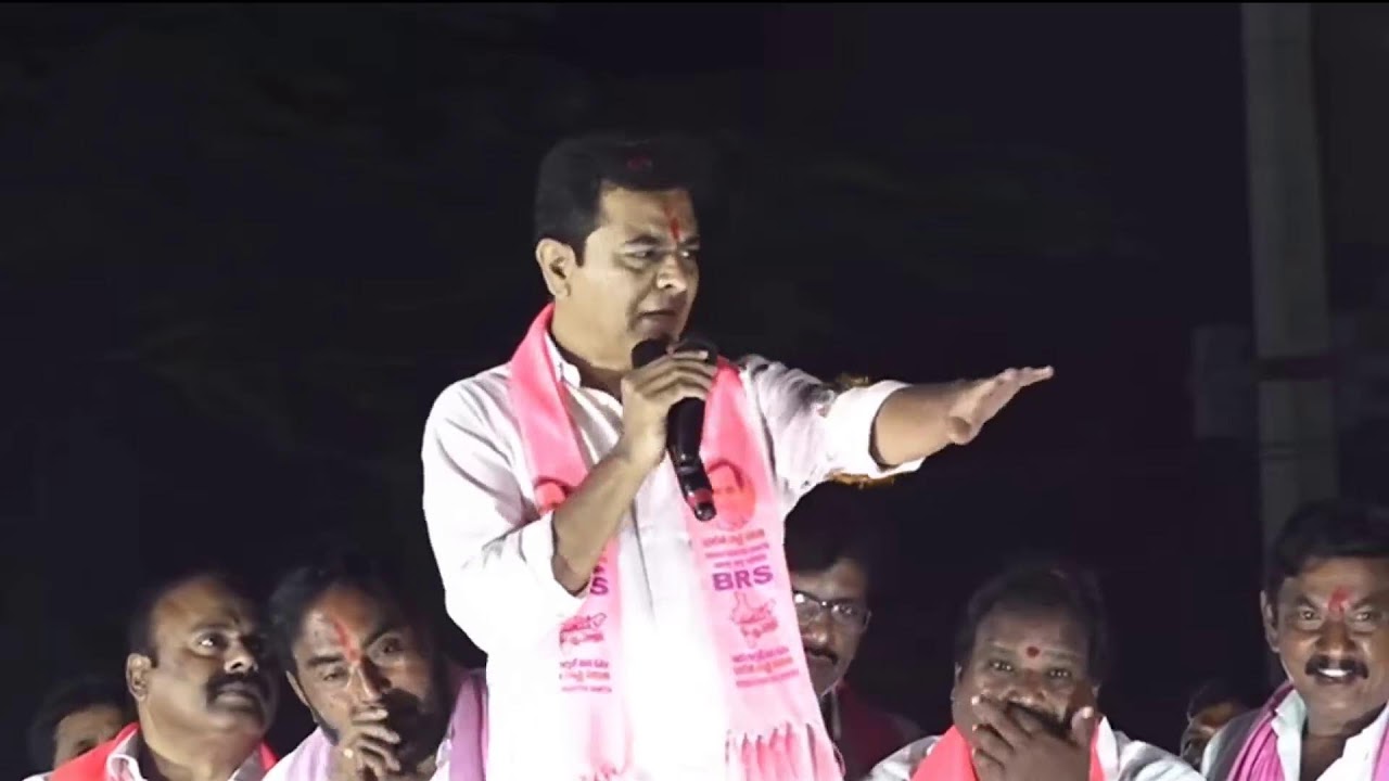 Live: BRS Working President KTR speaking at Wardhannapet | #MunicipalElections2026