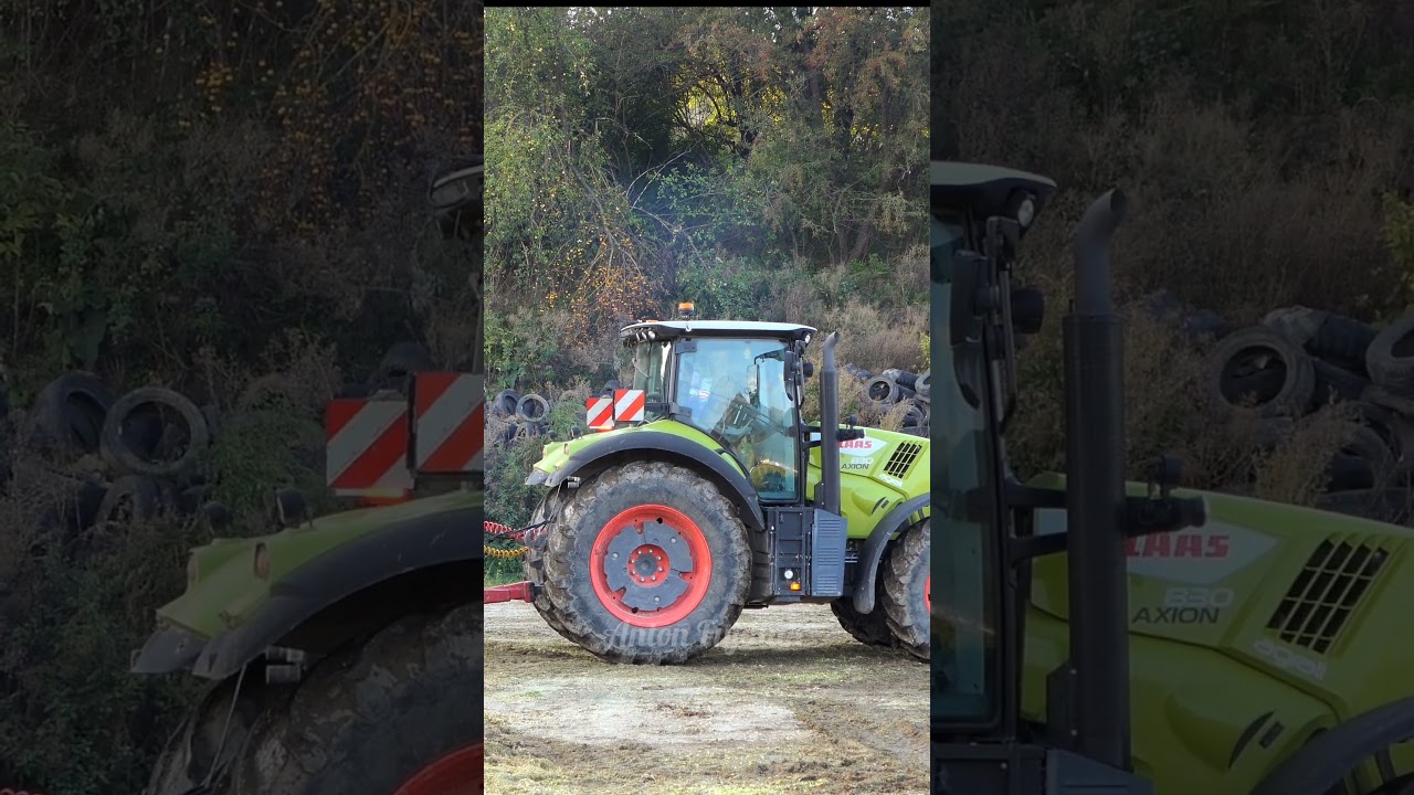 Claas Axion 830  #farming #farmlife #agriculture #excavator #farm #landwirtschaft PROBLEM FAIL
