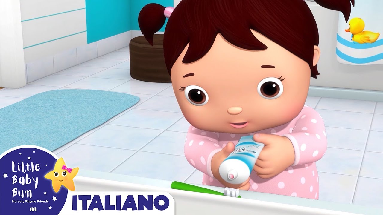 La Canzone Per Lavare I Denti - Canzoni e video classici  per bebè | #LBB Little Baby Bum Italiano