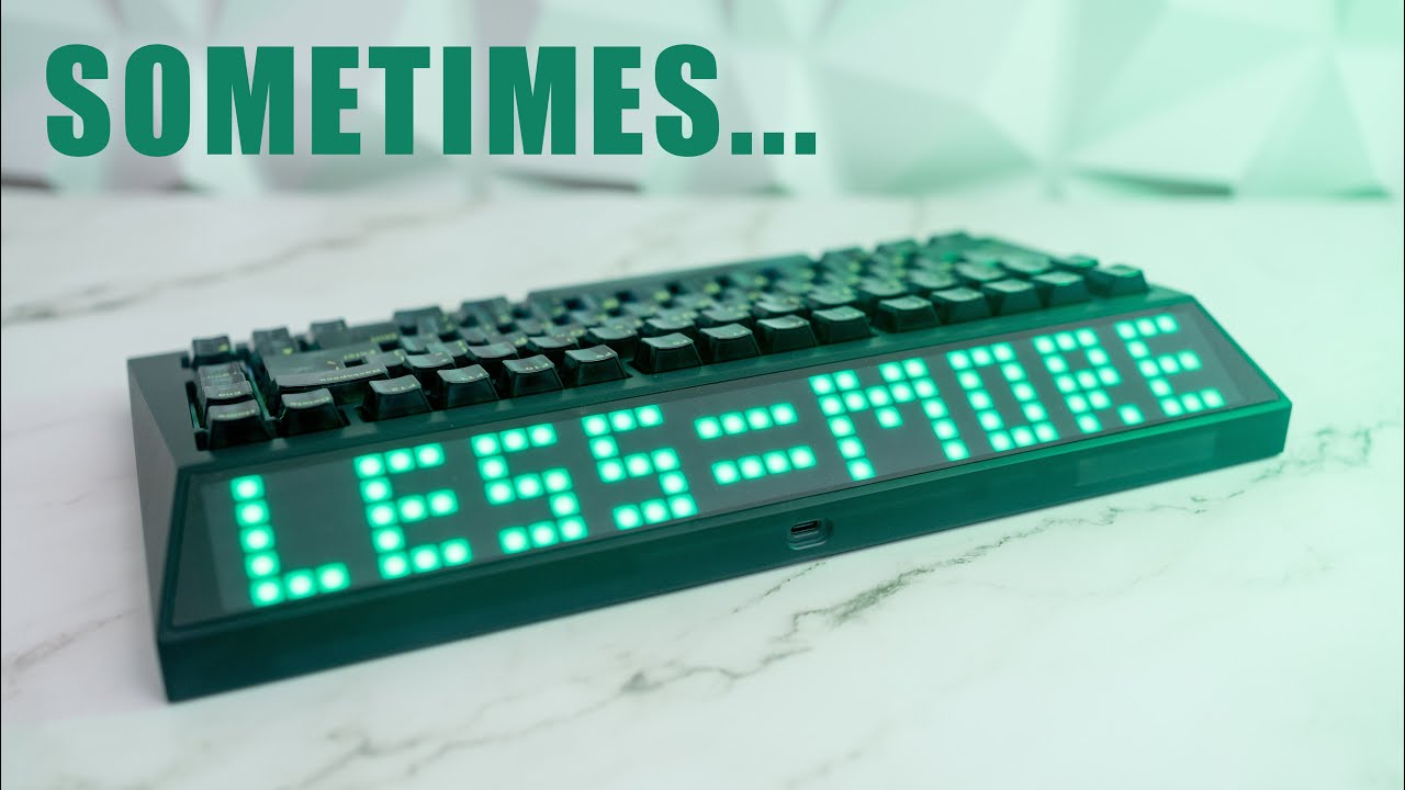 This Keyboard Costs As Much as The Computer - Cyberboard Terminal