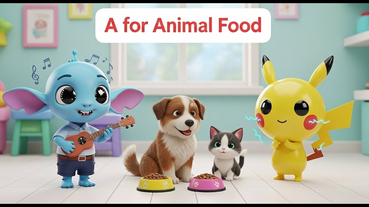 ABC Pet Care | A for Animal Food | Learn Pet Care for Kids | ABC Edu Spark