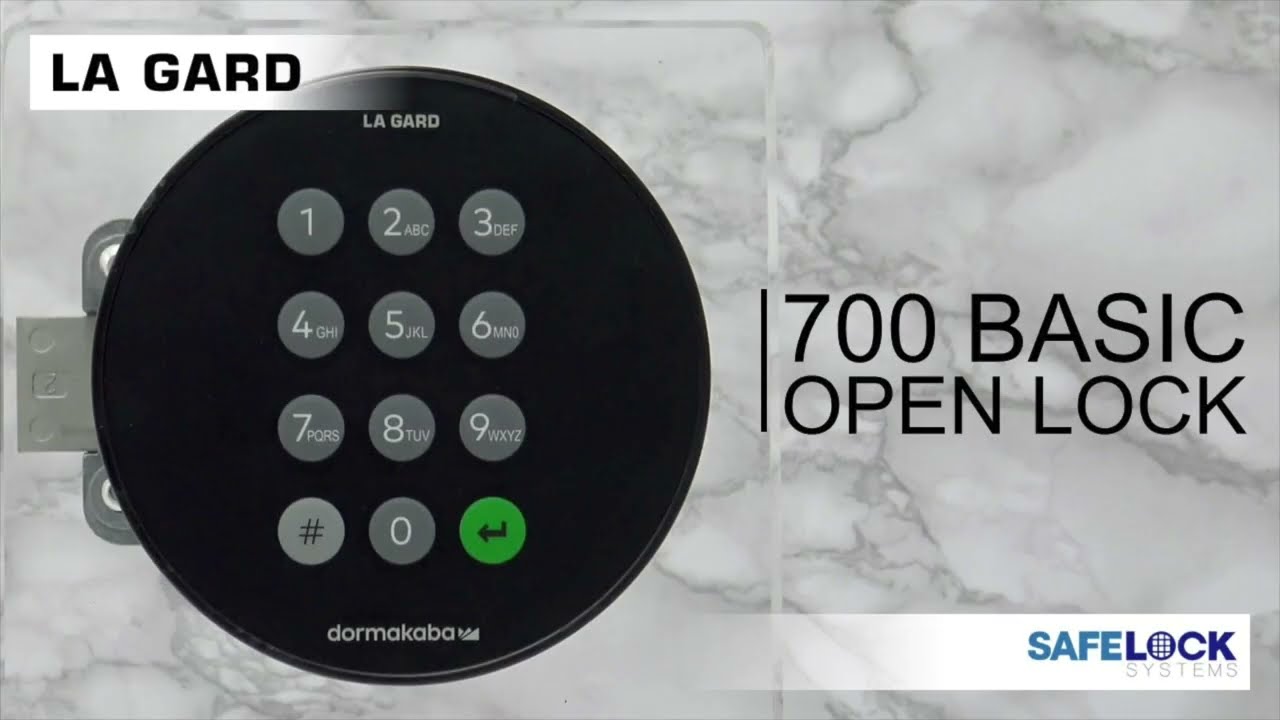 700 Basic - Open Lock