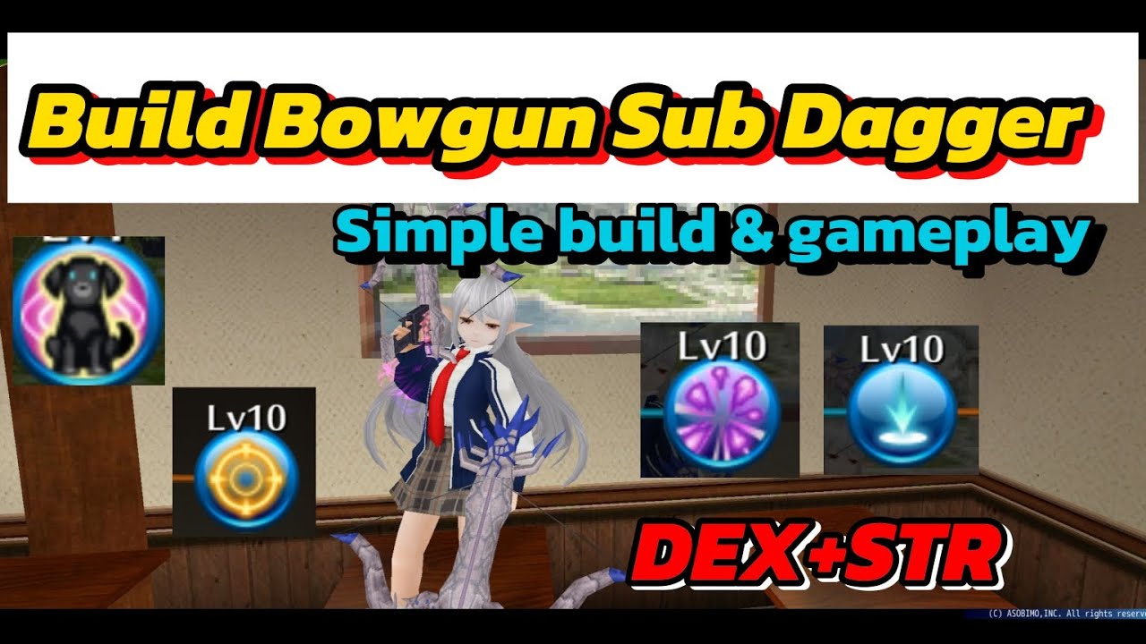 Build Bowgun Dps | Toram online