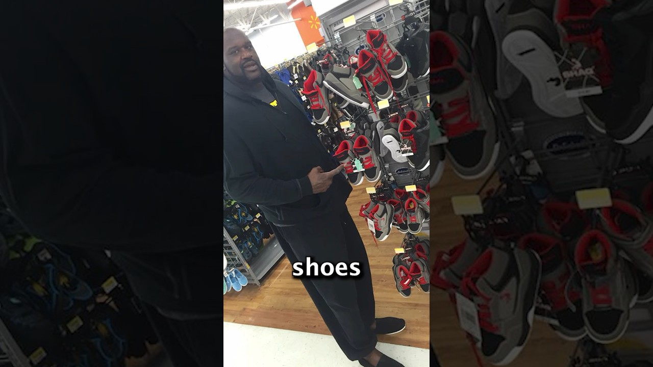 Shaq&rsquo;s affordable shoe brand changed his life #sports #shaq #nba #basketball #shaquilleoneal
