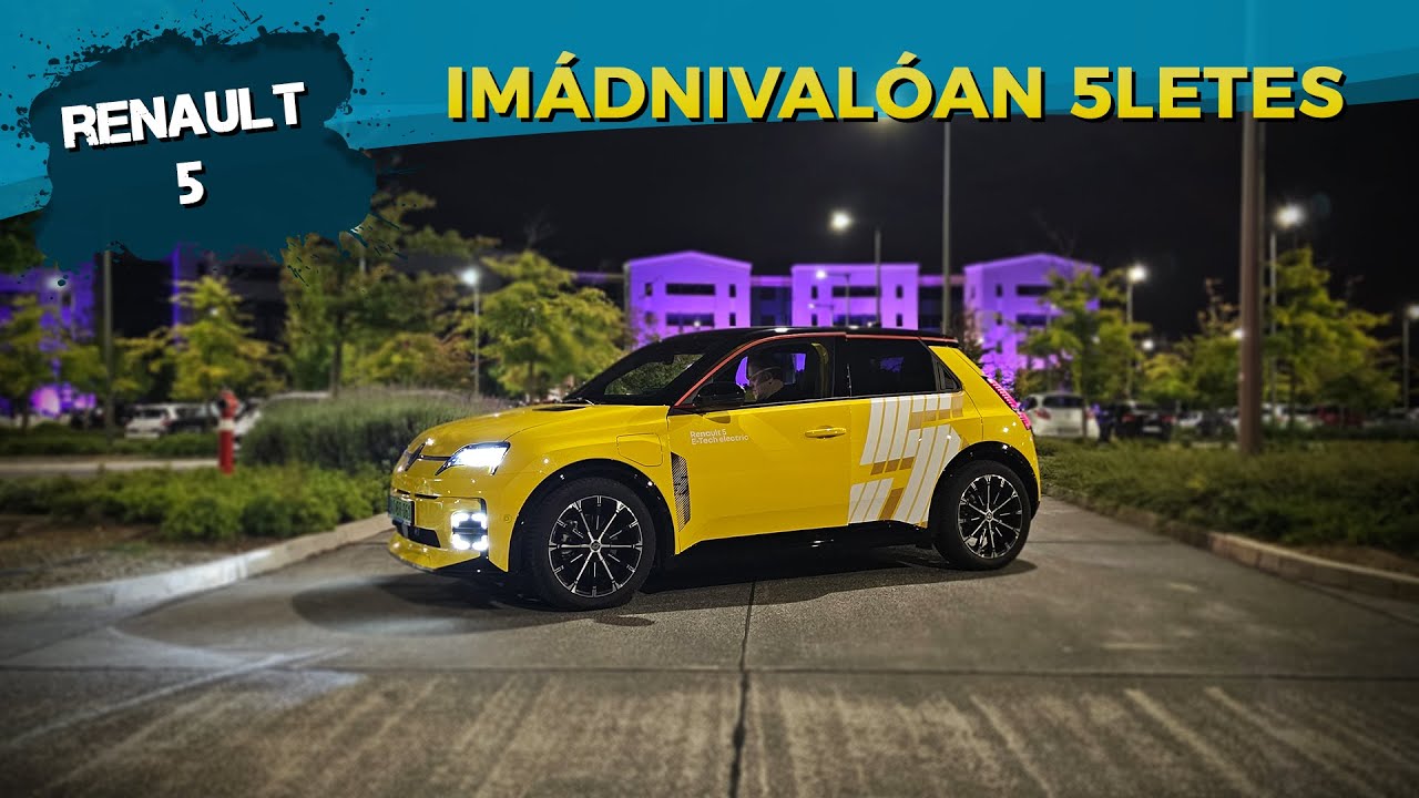CarNet RIDE - Renault 5 - a jövő retrója, a jelen kedvence!