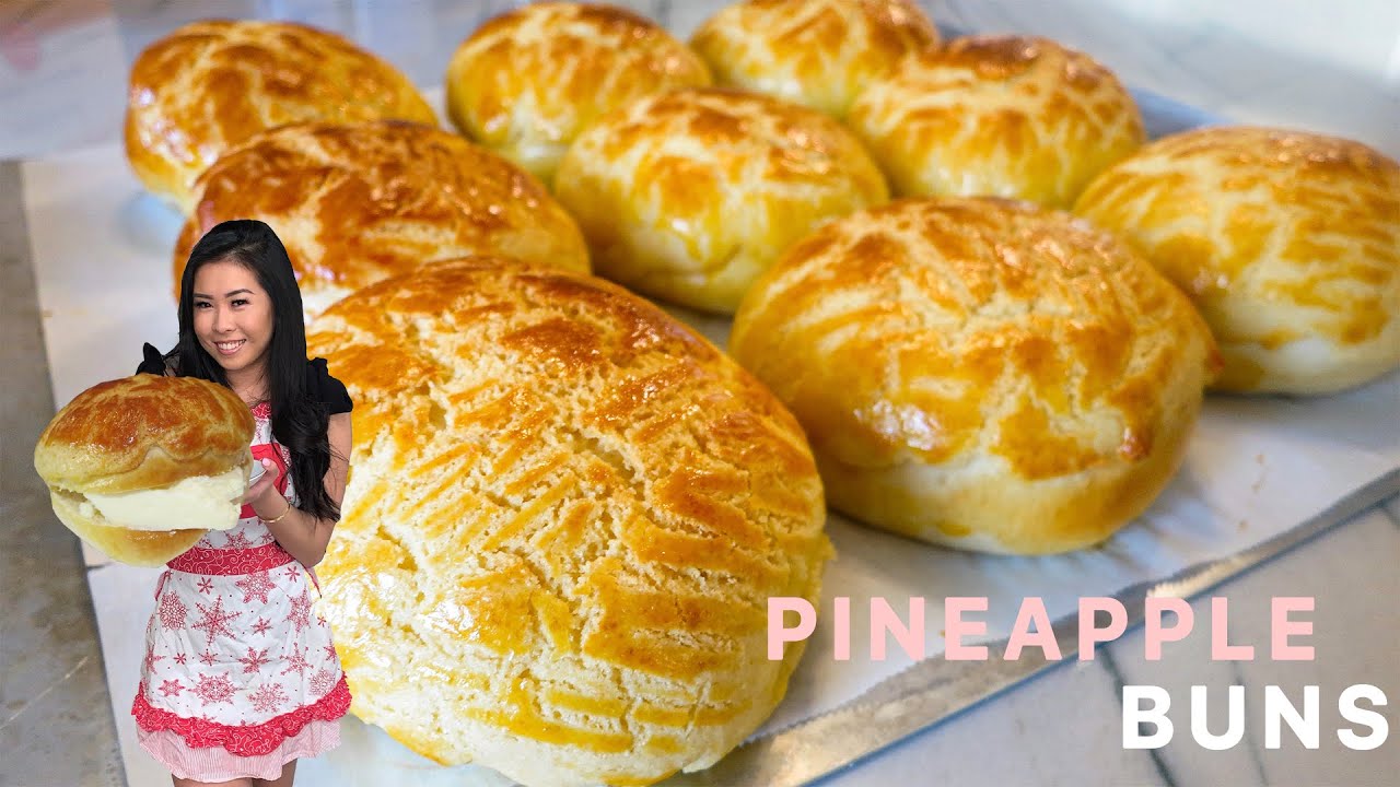 HONG KONG PINEAPPLE BUNS (菠蘿包) RECIPE