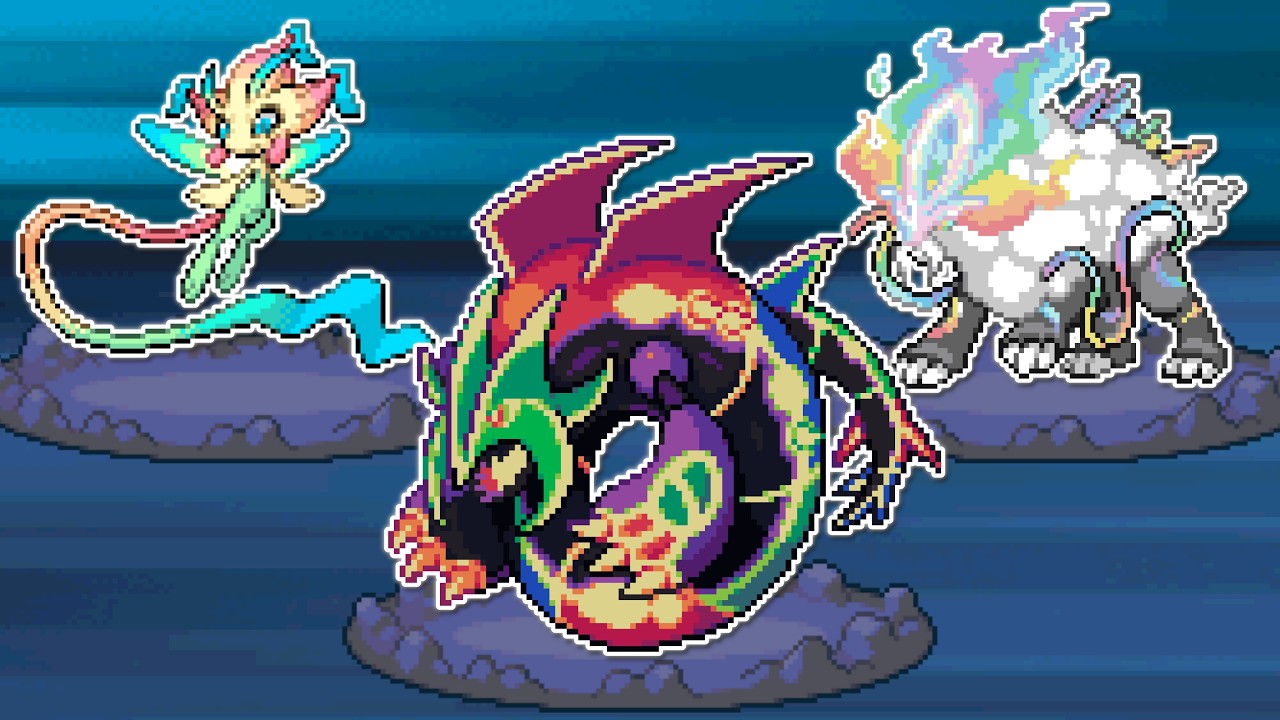 Я объединил ВСЕ легендарные трио в Pok&eacute;mon Infinite Fusion!
