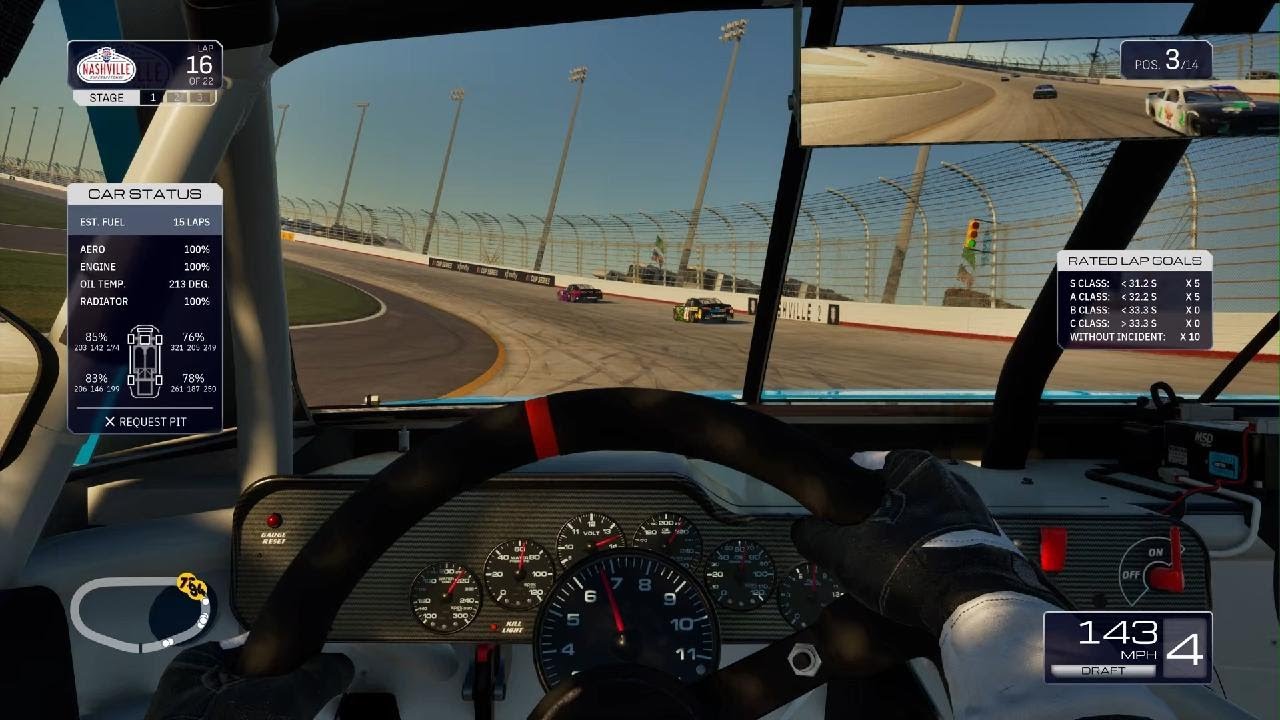 NASCAR 25 League race WIN Nashville