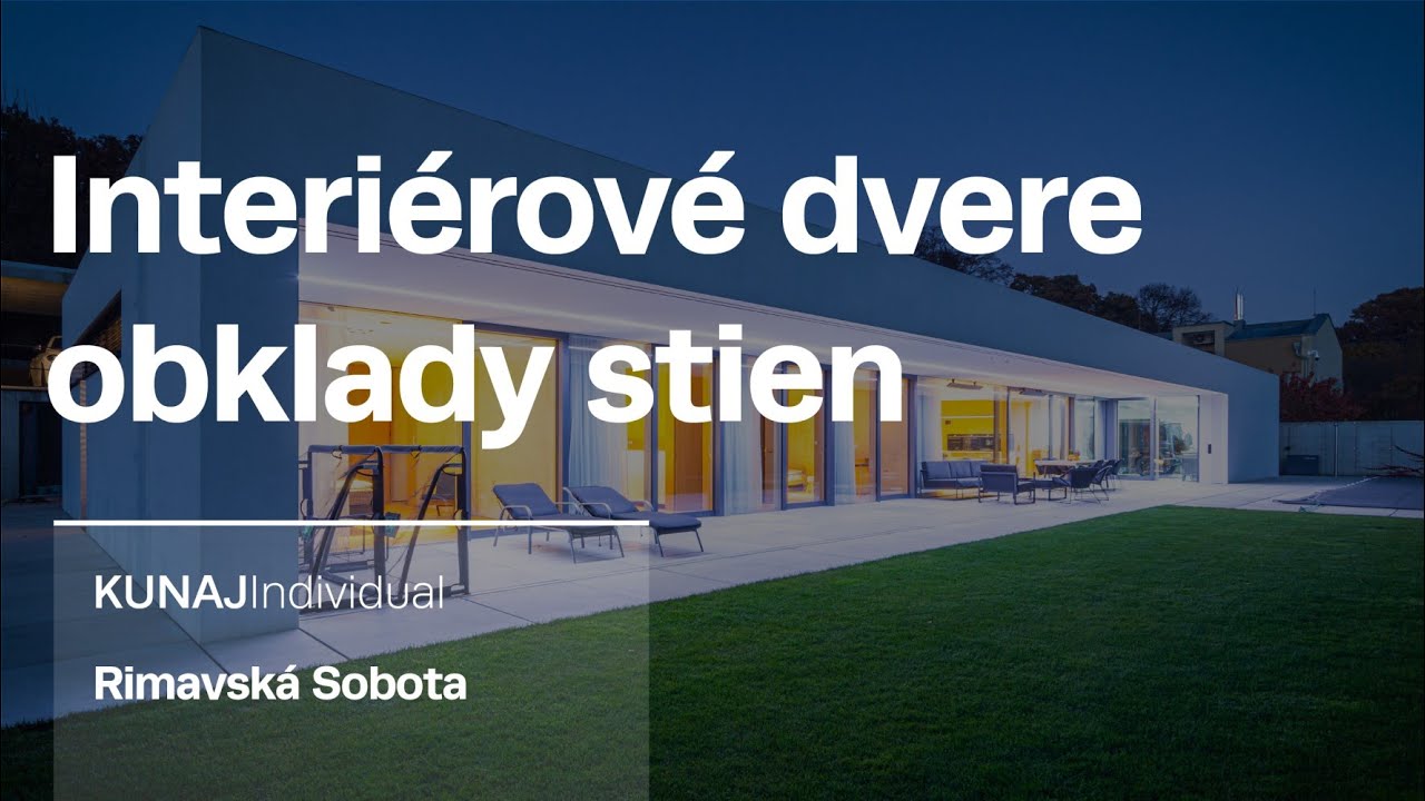 Interiérové dvere a obloženia stien KUNAJ Individual - Rimavská Sobota