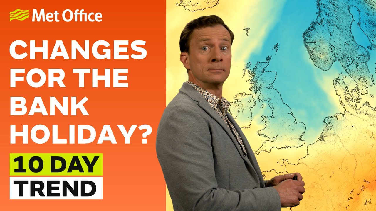 10 Day Trend 30/04/2025 – How long will the warm weather last? – Met Office weather forecast UK