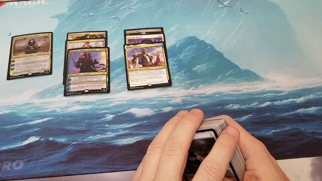 Aminatou, the Fateshifter Commander Deck Tech. Energy and blink affects galore!!