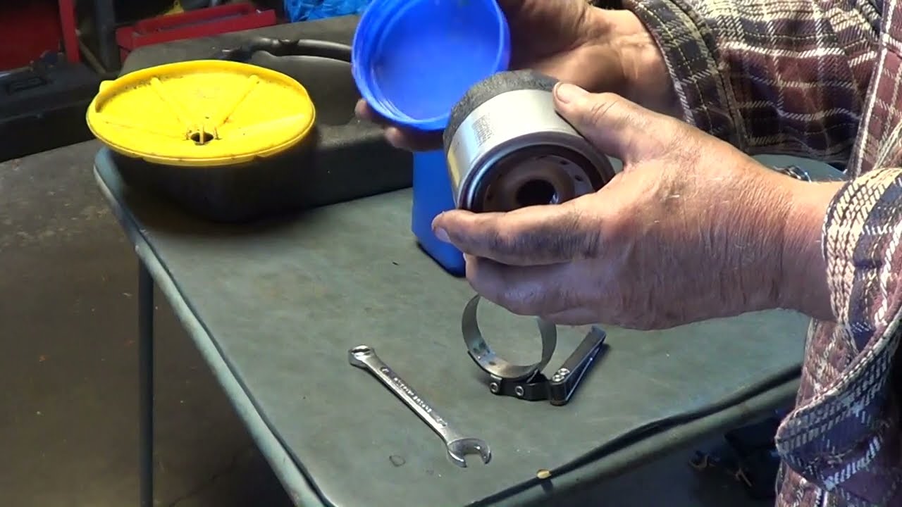 Oil Change on 05 Hyundai Santa Fe