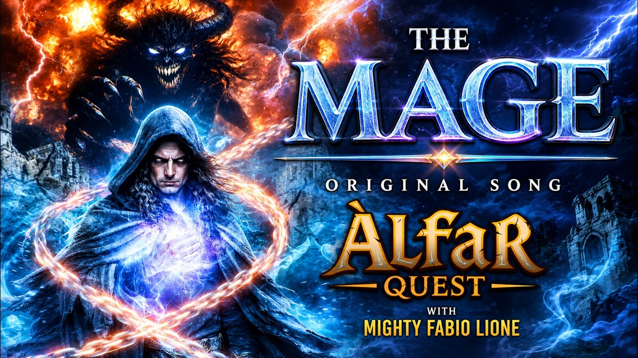 Alfar Quest -The Mage (OFFICIAL LYRIC VIDEO) feat Fabio Lione