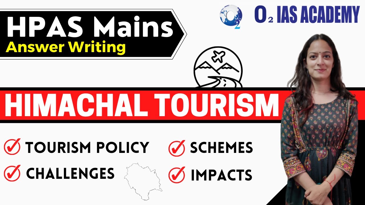 HAS Mains Answer Writing - Tourism in Himachal Pradesh 2022  | HPAS Answer Writing Practice