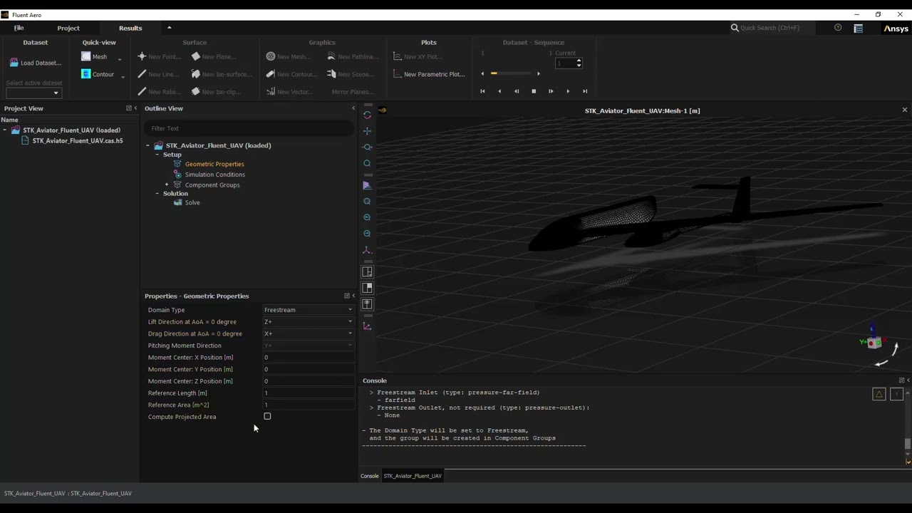 Fluent Aero & STK Aviator Walkthrough