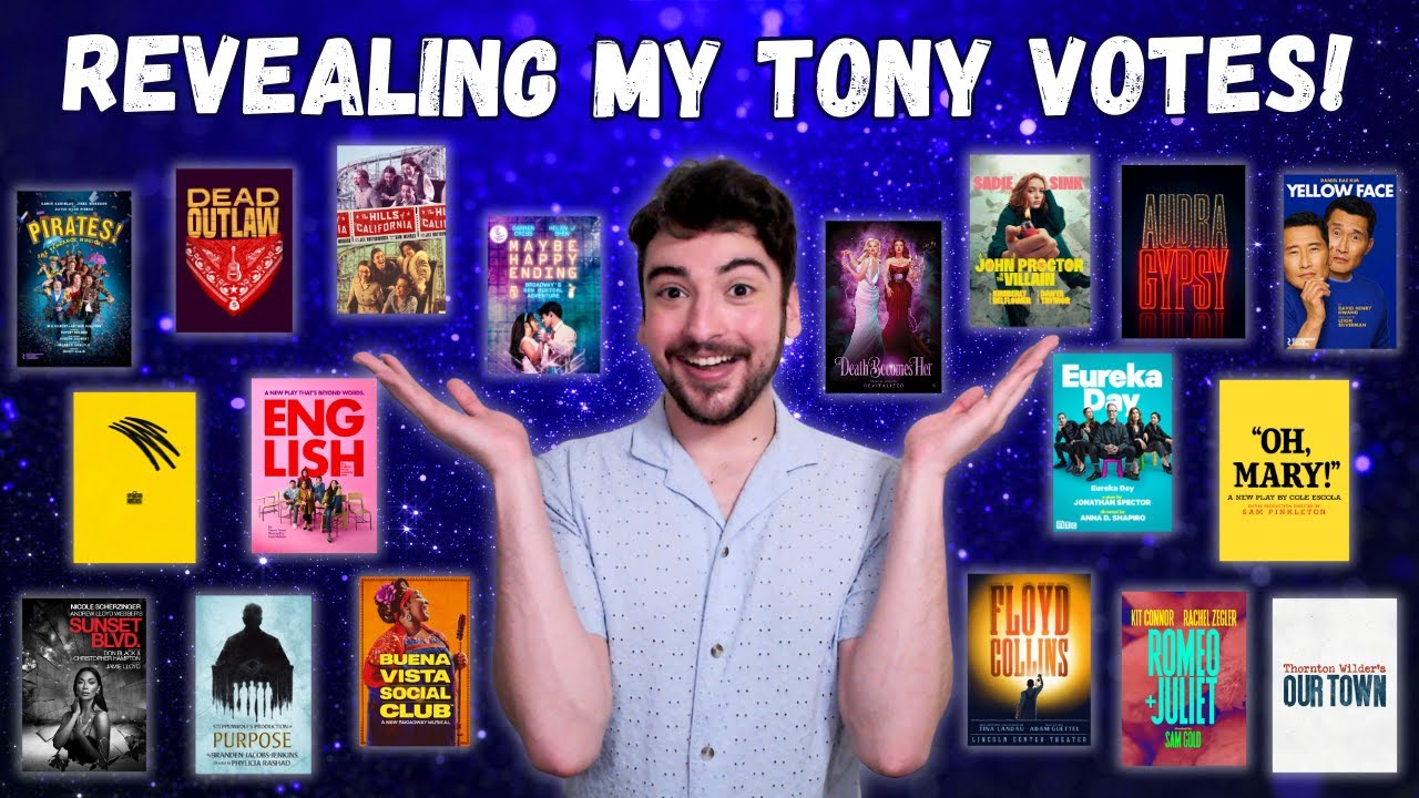 Voting for the 2025 Tony Award Winners!!