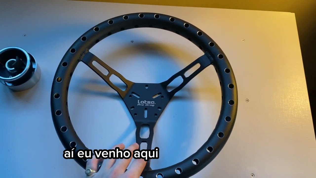 Transformando meu Carro com o Volante Lotse Pro Drag - Tutorial de Instalação