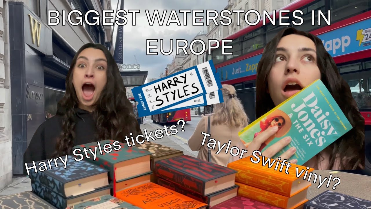 Trip to the biggest Waterstones & getting HSLOT tickets
