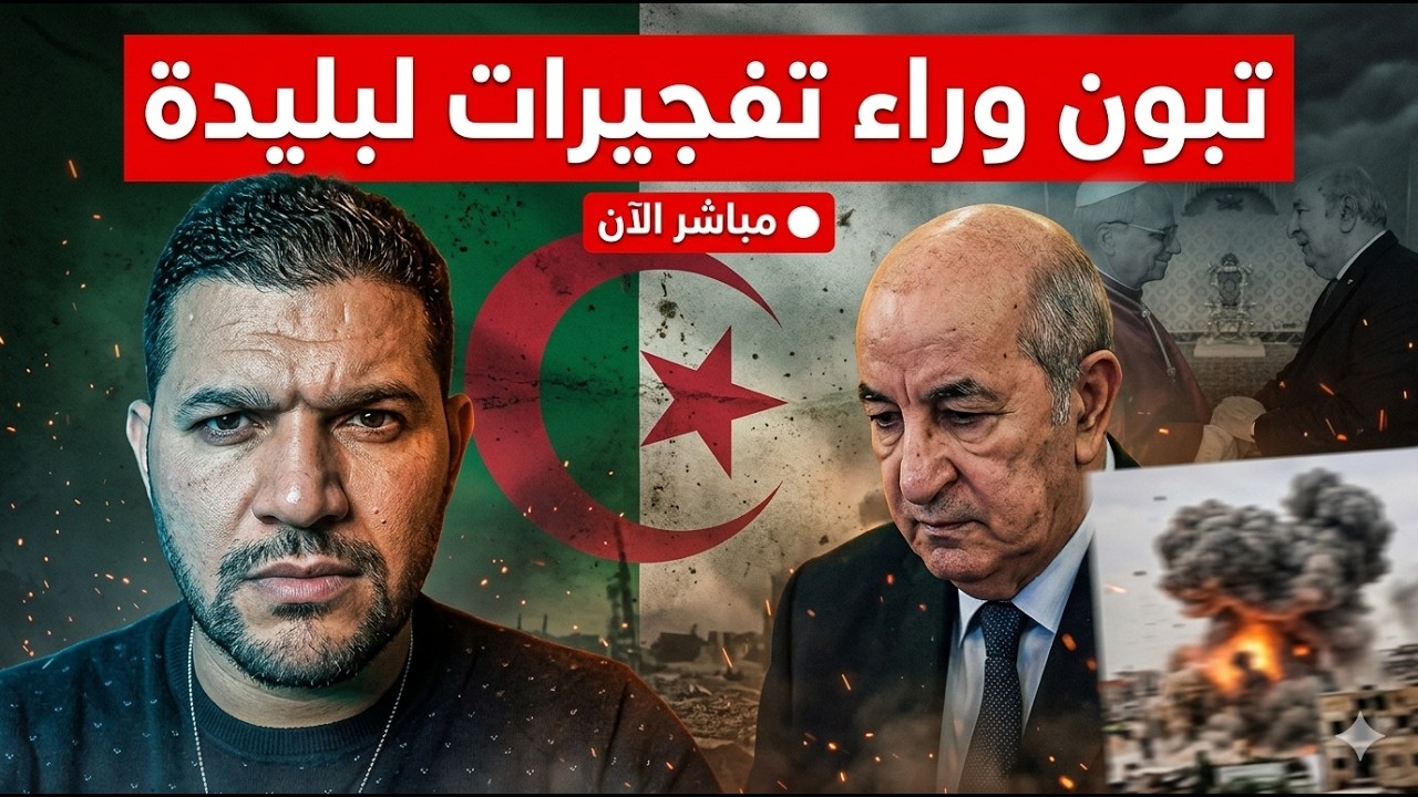 اميـر ديزاديفجرها 🔥تبون وراء تفجيرات لبليدة AMIR DZ