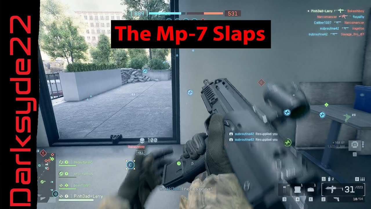 The Mp-7 slaps
