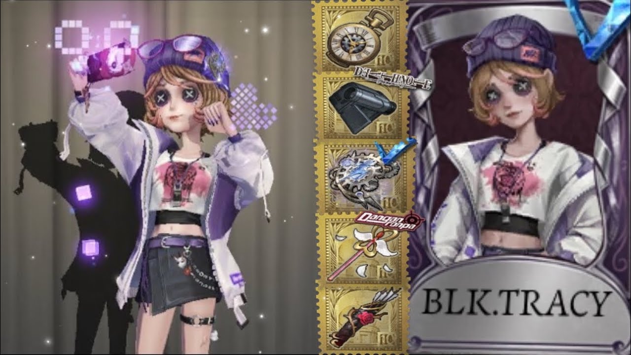 Mechanic “BLK.TRACY” + ALL S Accessories Gameplay! | Identity V