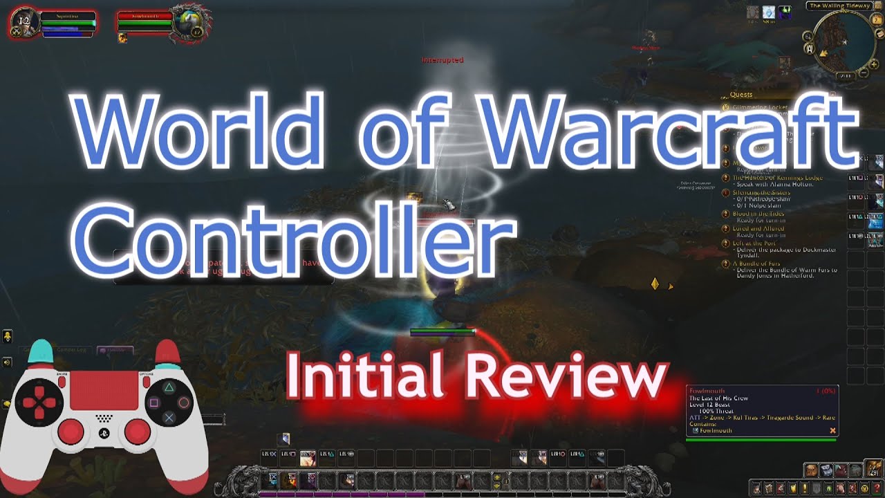 Setup and review of World of Warcraft's new built-in controller support