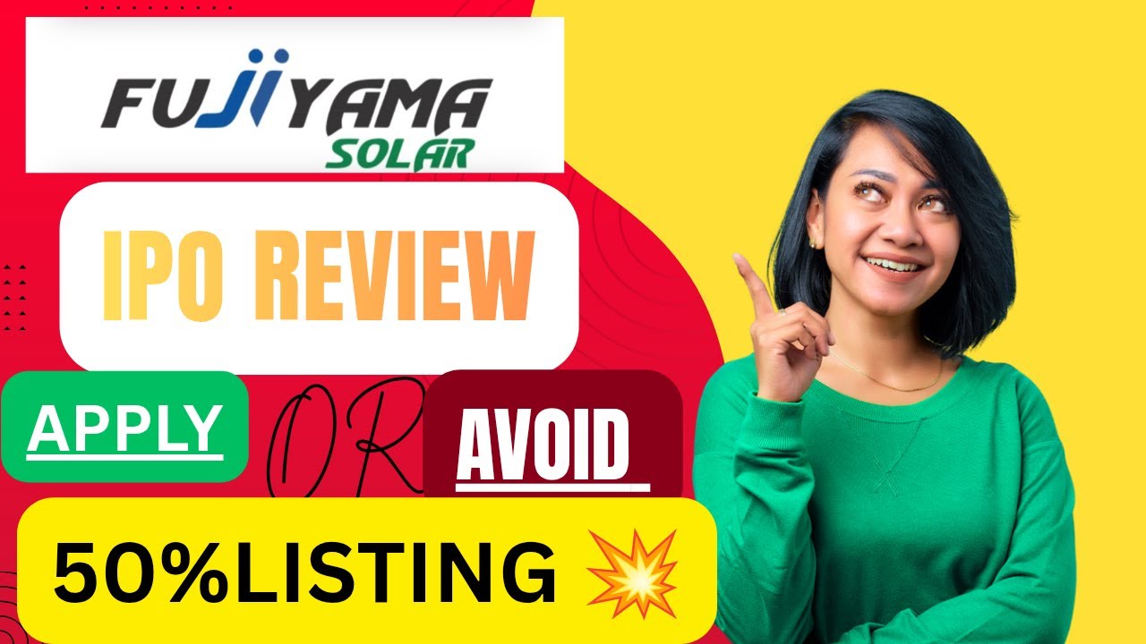 Fujiyama Solar IPO 2025 | Multibagger बन सकता है? | Fujiyama Power IPO Details | StockProduction |
