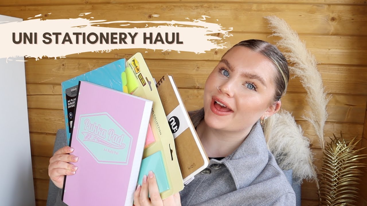 University Stationery Haul 2021 | First year online Uni