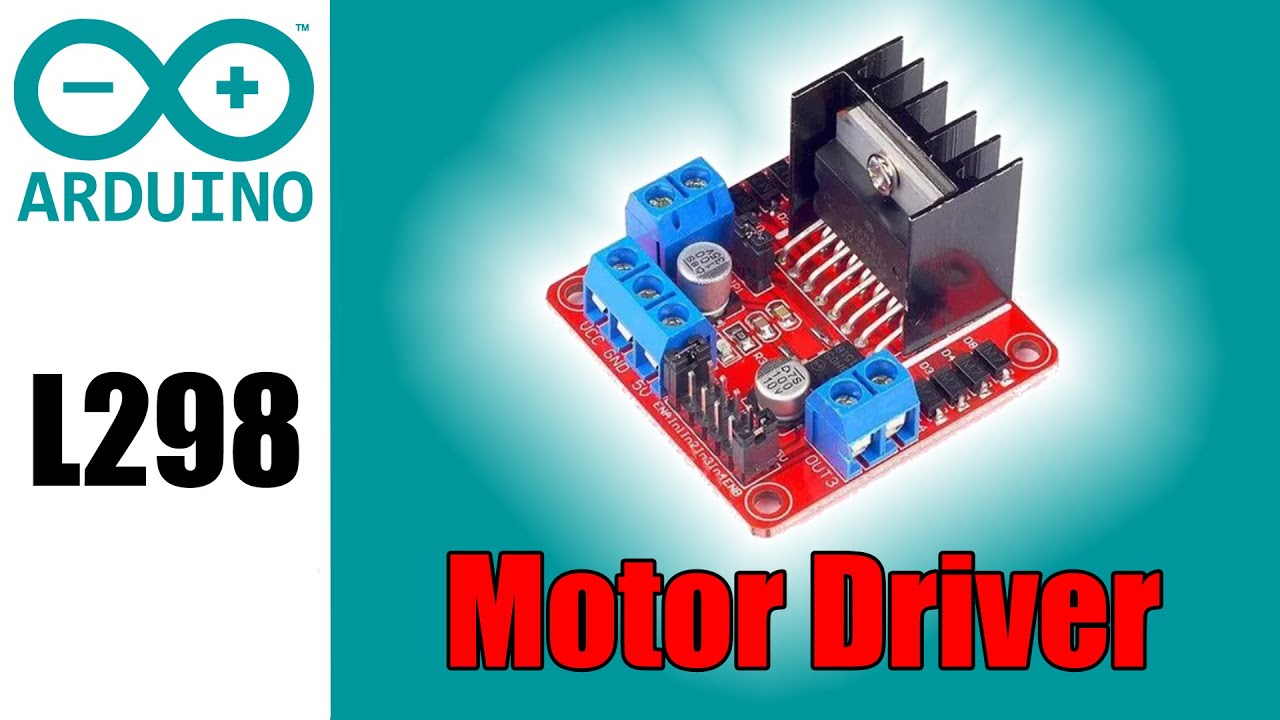 Arduino: L298 Motor driver, What is it ? How it works ? tutorial تعلم موتور درايفر بالتفصيل أردوينو