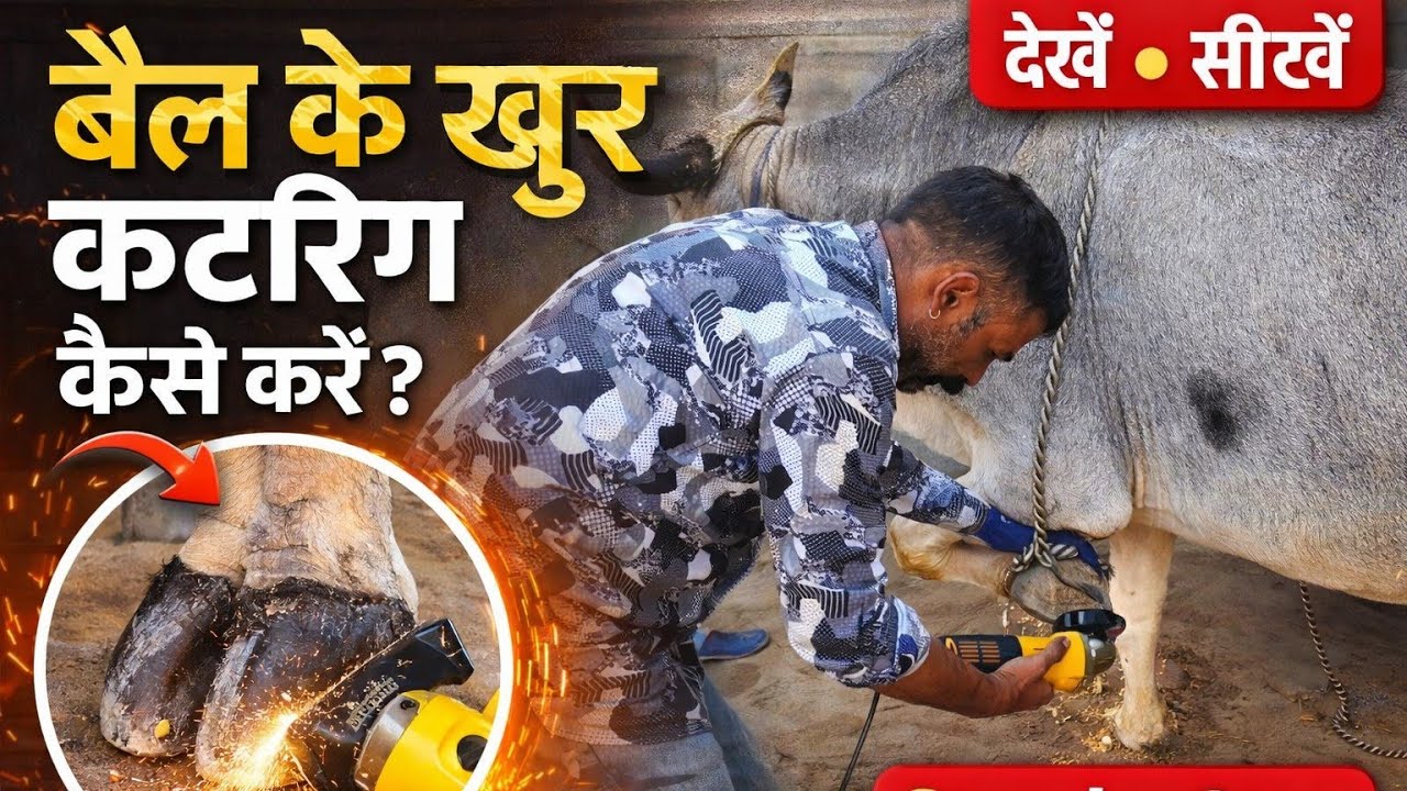 बैल के पैर बनाते समय अद्भुत कारीगर वायरल वीडियो स्पेशल कारीगरी देखें 9927394343
