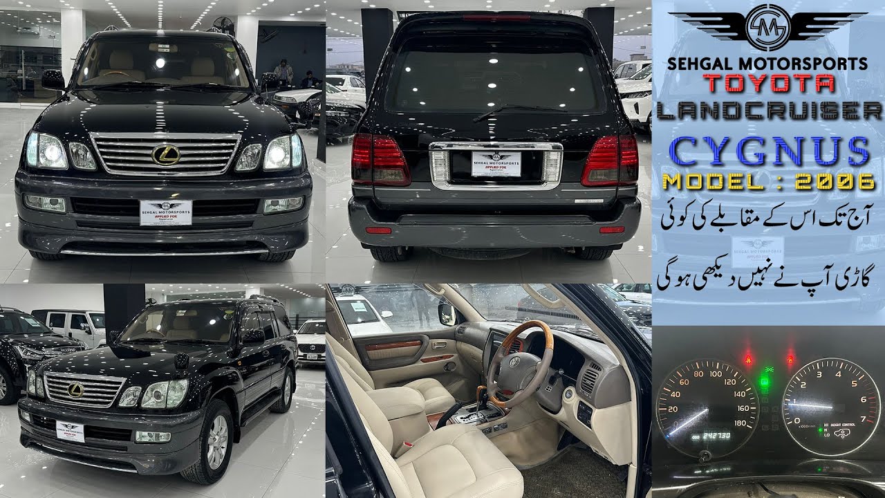 Toyota Land Cruiser Cygnus Model 2006 | Available For Sale Only on Sehgal Motorsports