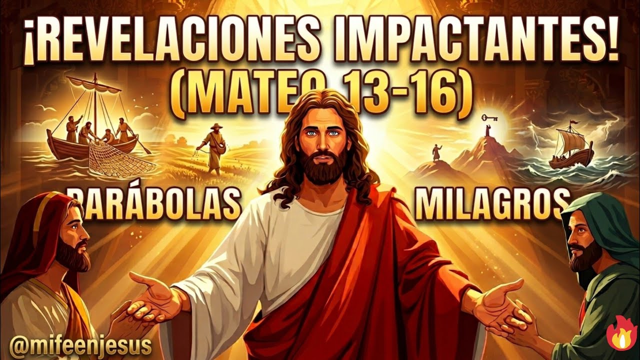 Evangelio de Jesús según Mateo: capítulos 13 al 16 😇🙏🏼🙌🏼