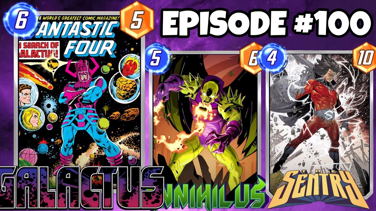 Marvel Snap Daily Replay Episode 100 - Galactus & Annihilus