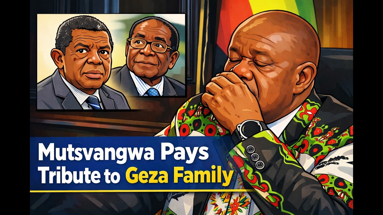 Mutsvangwa Pays Condolences to Geza Family, Blames G40 for Misleading War Veteran