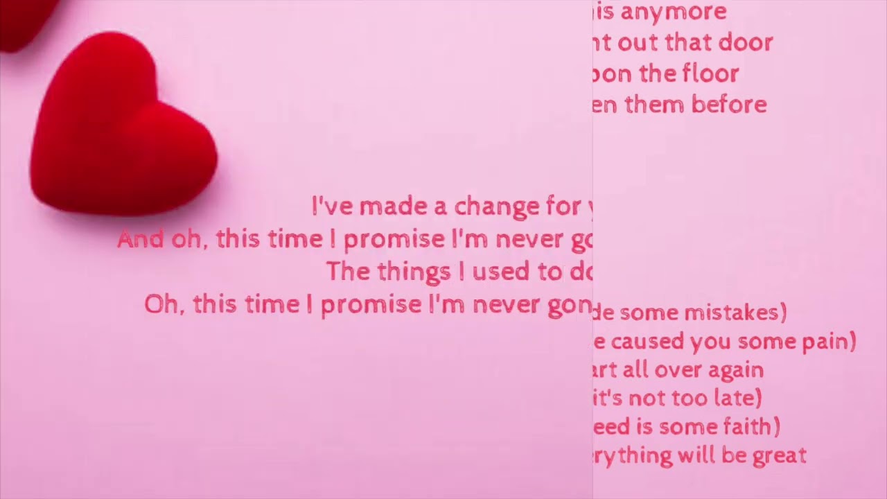 This time I promise (Karaoke)- Daville