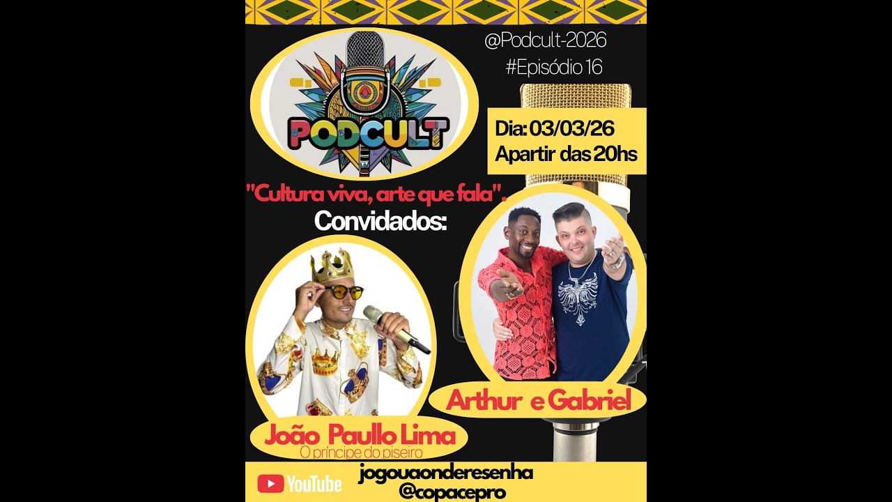 PROGRAMA PODCULT- EPISÓDIO 16