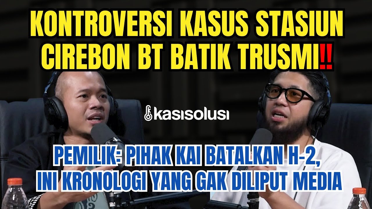 Brand Lokal Gagal Kaya‼️BT Batik Trusmi Rugi Besar Besaran Karena KAI, Pemilik: Saya Bongkar Disini