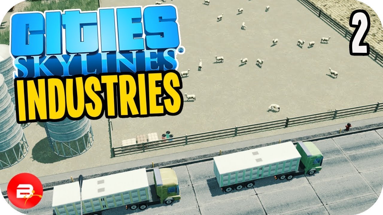 Cities: Skylines Industries - Sheep Farming Industry #2