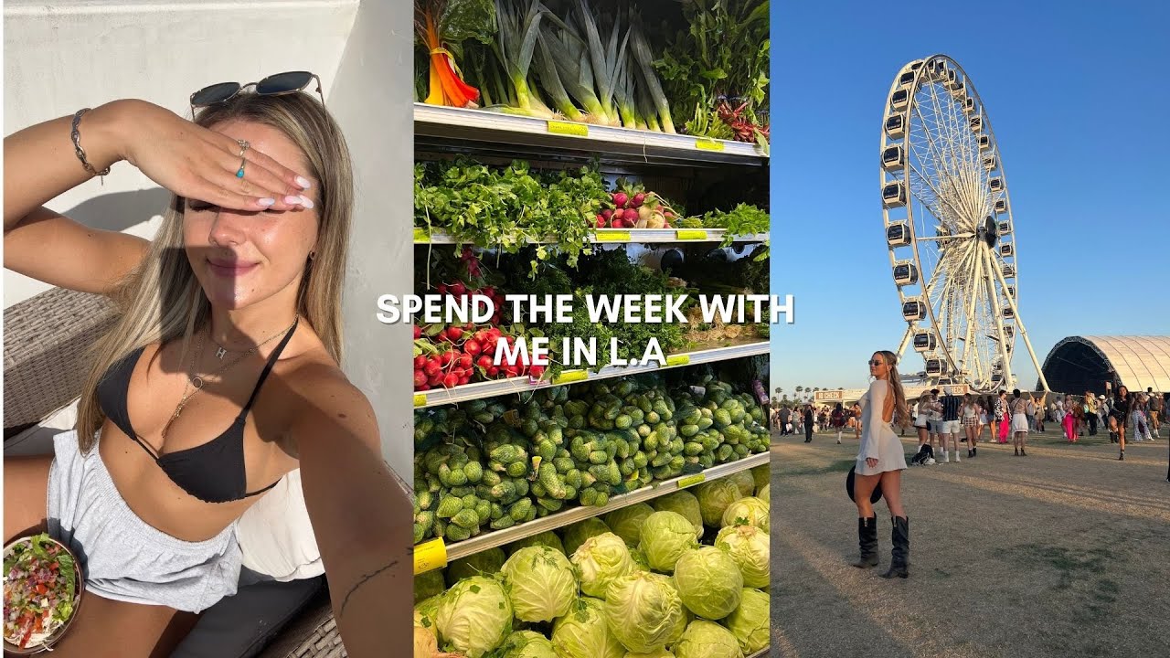 SPEND THE WEEK WITH ME IN L.A | apartment tour, gym sessions and Coachella 23!!
