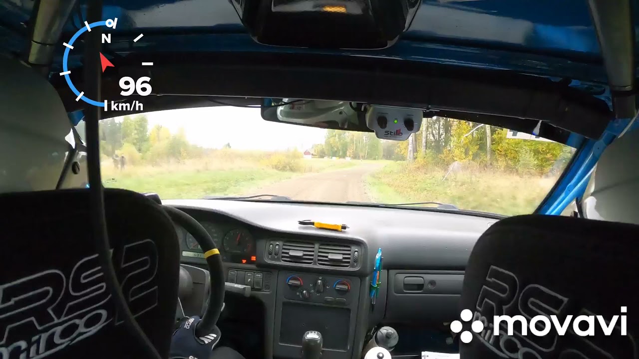 Rikspokalen SS1 Järle  2021  Carl-magnus Zetterlund /Rebecca Andersson. volvo S70 grupp F