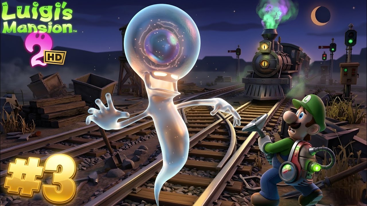 Luigi’s Mansion 2 👻 – Old Clockworks Walkthrough #3 | Roundhouse Brawl ⚙️👻