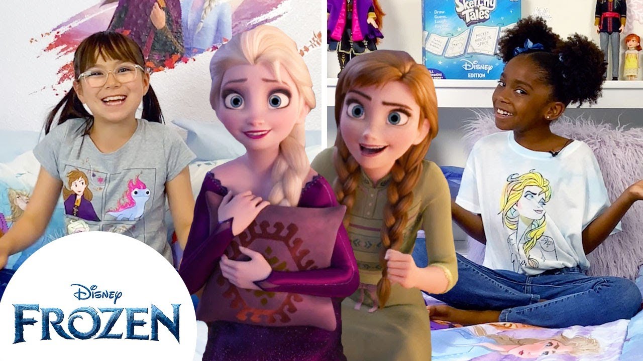 Decorate Your Bedroom with Anna & Elsa | How to Hygge | Frozen Friends Club