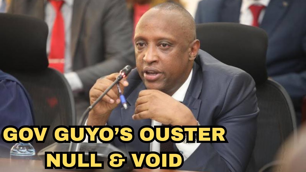 Court quashes Isiolo County Assembly's move to impeach Gov Abdi Guyo, terms it as Judicial contempt