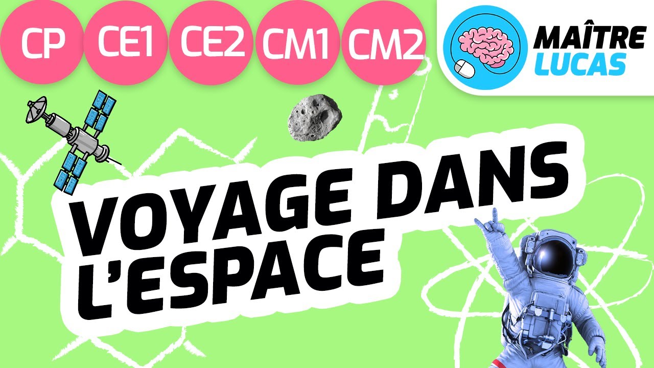 Voyage dans l'espace CP - CE1 - CE2 - CM1 - CM2 - Cycle 2 - Cycle 3 - r&eacute;&eacute;dition - Sciences